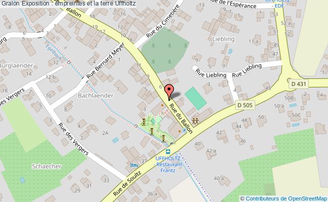 plan Exposition : Empreintes Et La Terre Uffholtz