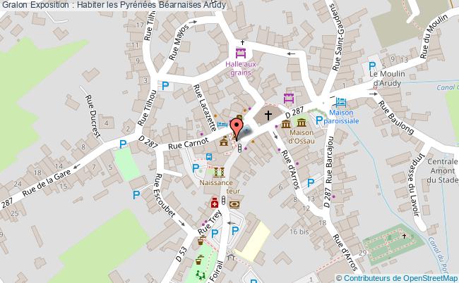 plan Exposition : Habiter Les Pyrénées Béarnaises Arudy