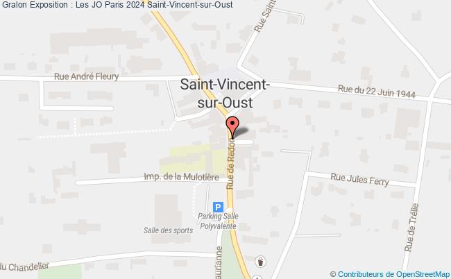 plan Exposition : Les Jo Paris 2024 Saint-Vincent-sur-Oust