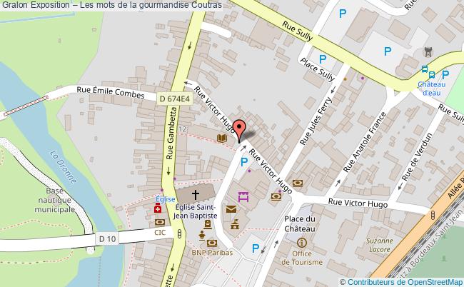 plan Exposition – Les Mots De La Gourmandise Coutras