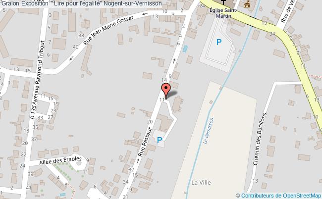 plan Exposition " Lire Pour L'égalité" Nogent-sur-Vernisson