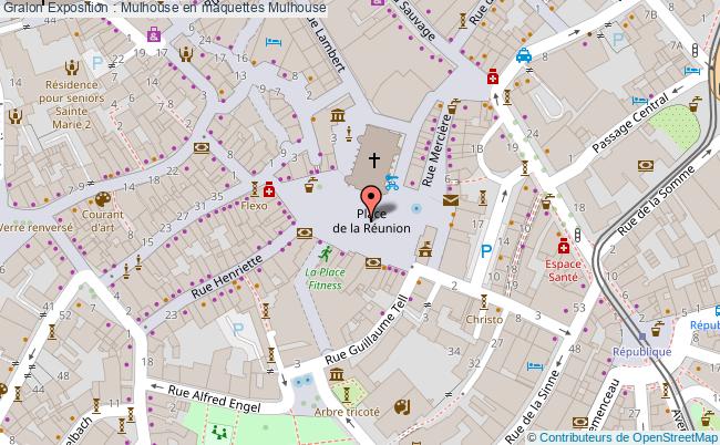 plan Exposition : Mulhouse En Maquettes Mulhouse