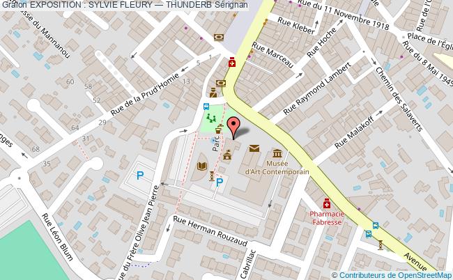 plan Exposition : Sylvie Fleury — Thunderb Sérignan