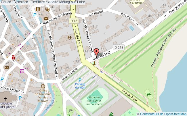 plan Exposition : Territoire Exutoire Meung-sur-Loire