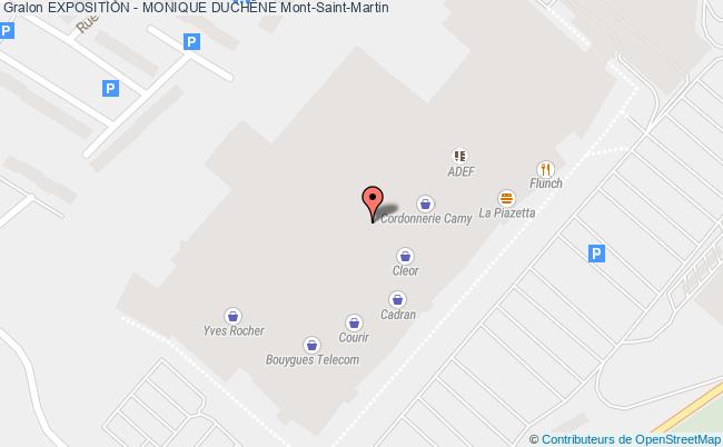 plan Exposition - Anne Mura Mont-Saint-Martin