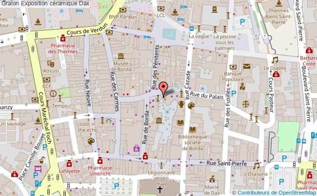 plan Exposition Céramique Dax