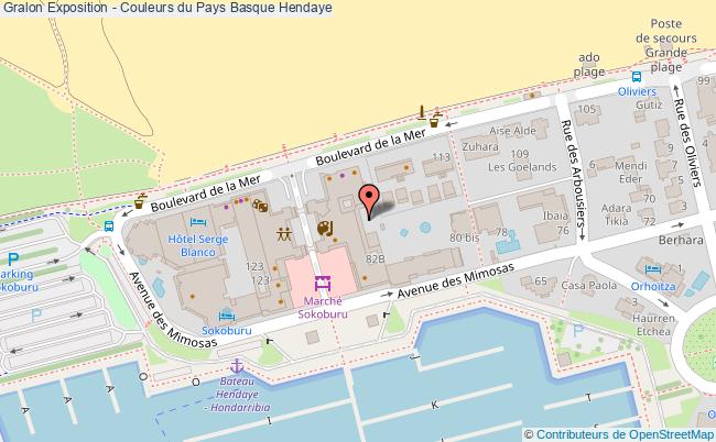 plan Exposition - Couleurs Du Pays Basque Hendaye