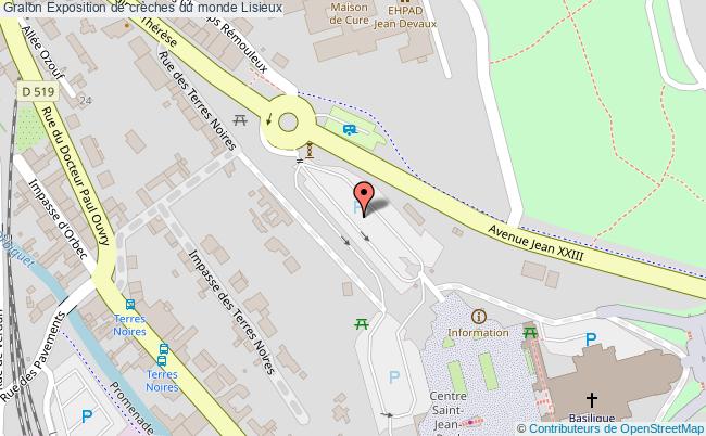 plan Exposition De Crèches Du Monde Lisieux