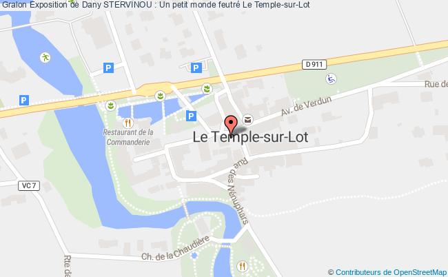 plan Exposition De Dany Stervinou : Un Petit Monde Feutré Le Temple-sur-Lot