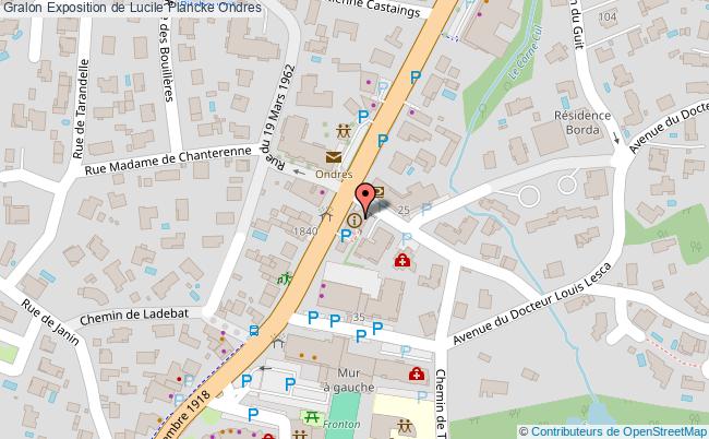 plan Exposition De Lucile Plancke Ondres