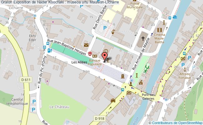 plan Exposition De Nader Koochaki : Museoa Urtu Mauléon-Licharre