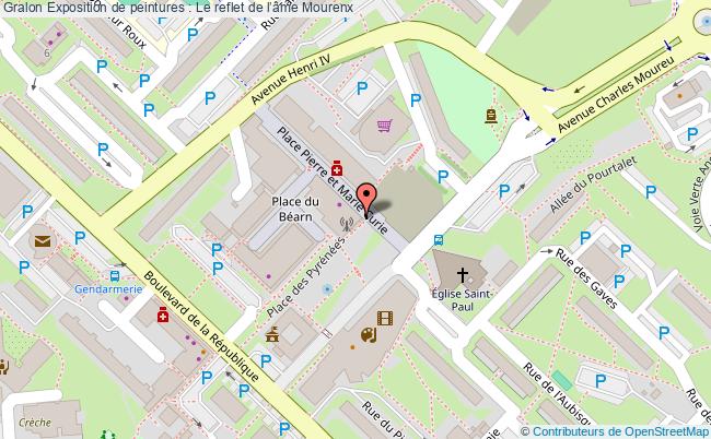 plan Exposition De Peintures : Le Reflet De L’âme Mourenx