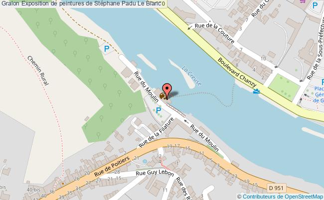 plan Exposition De Peintures De Stéphane Padu Le Blanc