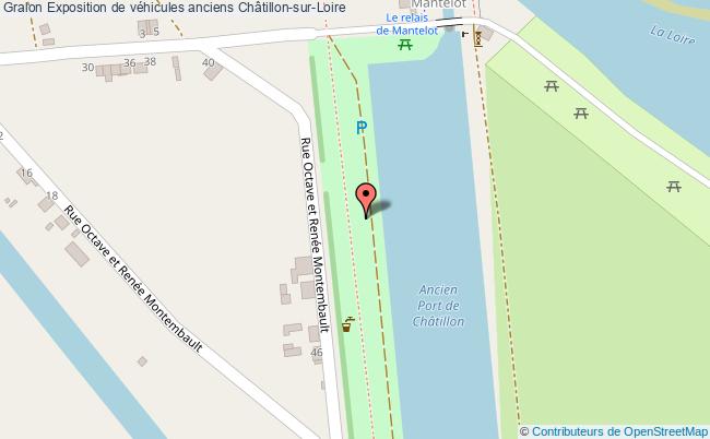plan Exposition De Véhicules Et Motos Anciennes Châtillon-sur-Loire