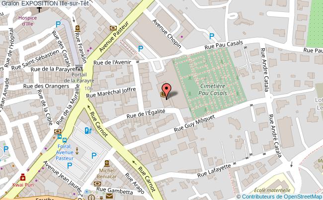 plan Exposition Ille-sur-Têt