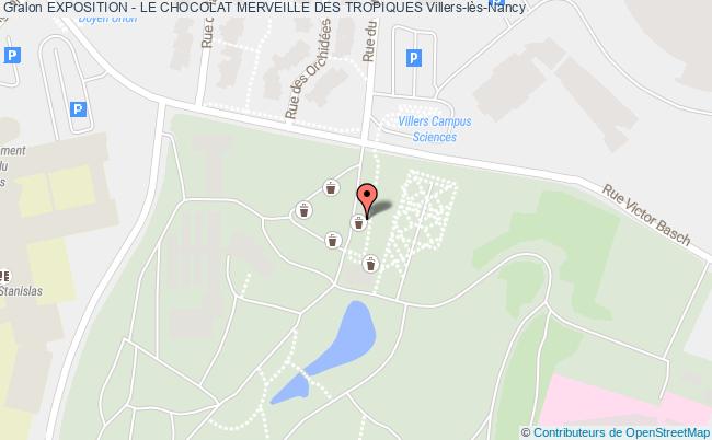 plan Exposition - Le Chocolat Merveille Des Tropiques Villers-lès-Nancy