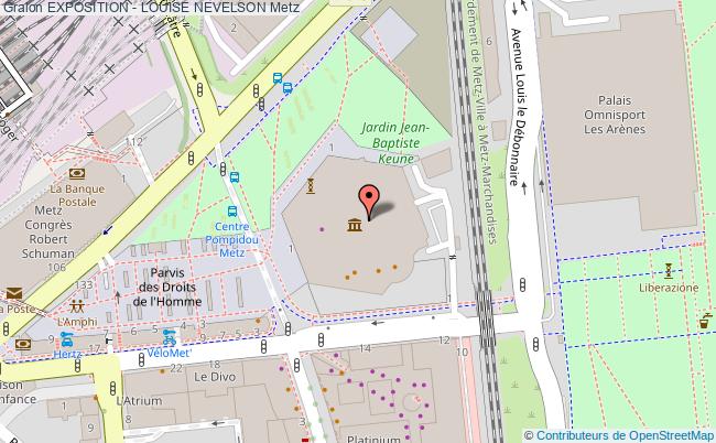 plan Exposition - Louise Nevelson - Mrs. N’s Palace Metz