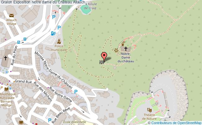 plan Exposition Notre Dame Du Château Allauch