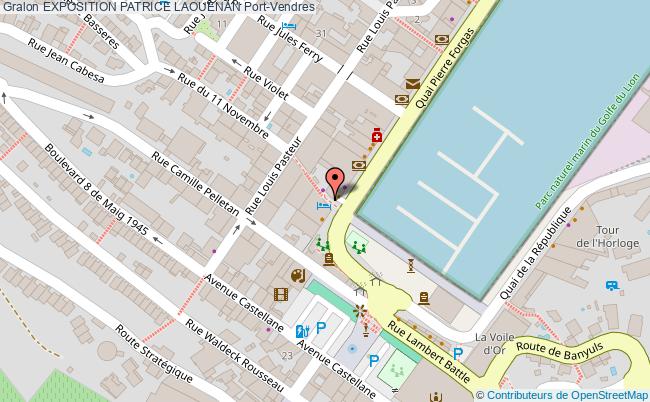 plan Exposition Patrice Laouenan Port-Vendres
