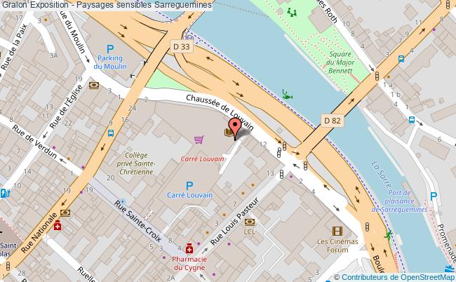 plan Exposition - Paysages Sensibles Sarreguemines