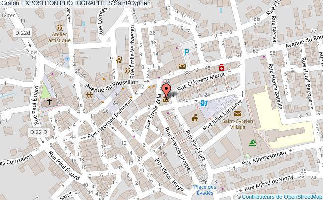plan Exposition Photographies Saint-Cyprien