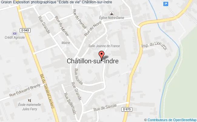plan Exposition Photographique "eclats De Vie" Châtillon-sur-Indre