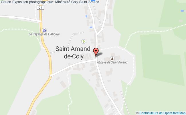 plan Exposition Photographique: Minéralité Saint-Amand-de-Coly