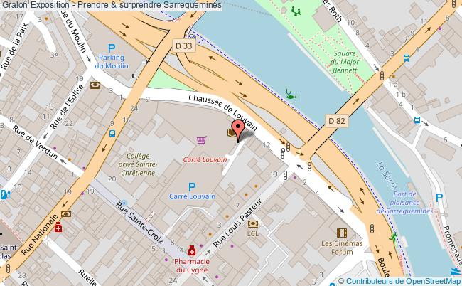 plan Exposition - Prendre & Surprendre Sarreguemines