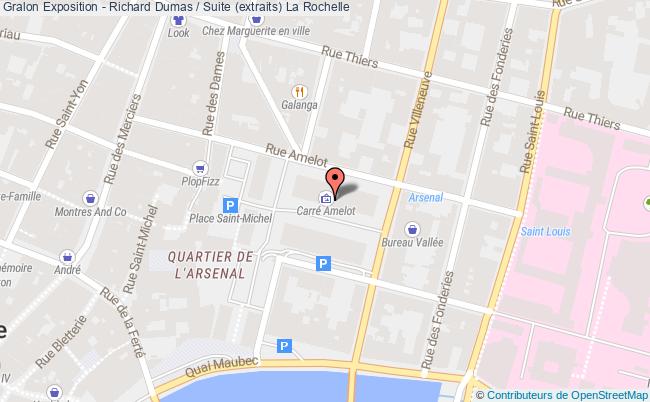 plan Exposition - Richard Dumas / Suite (extraits) La Rochelle
