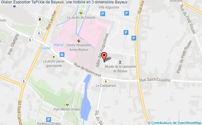 plan Exposition Tapixie De Bayeux, Une Histoire En 3 Dimensions Bayeux