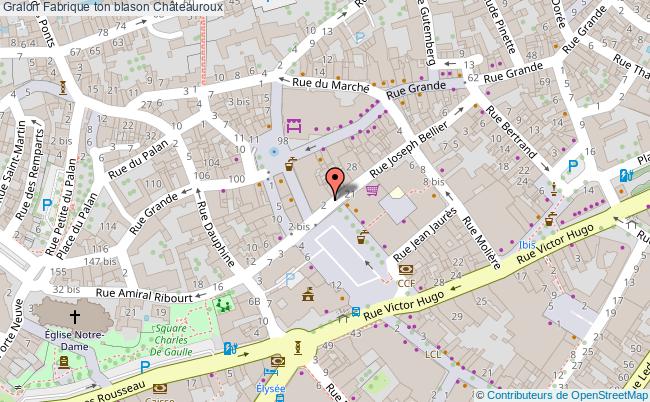 plan Fabrique Ton Blason Châteauroux