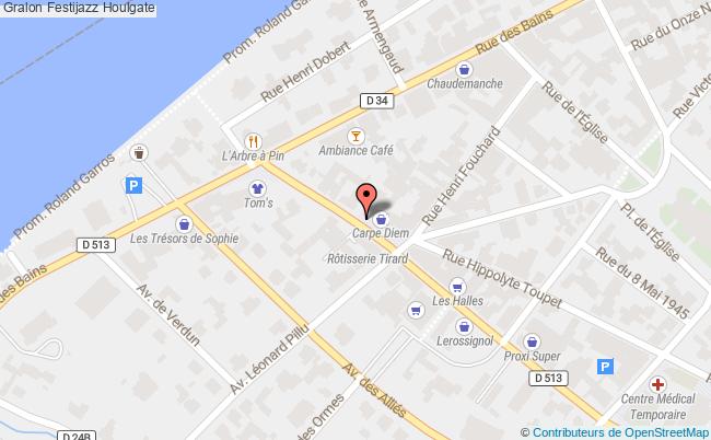 plan Festijazz Houlgate