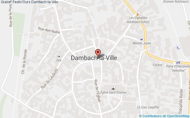 plan Festiv'ours Dambach-la-Ville