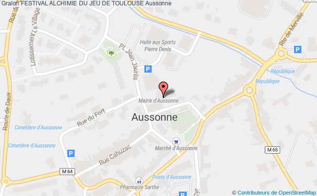 plan Festival Alchimie Du Jeu De Toulouse Aussonne