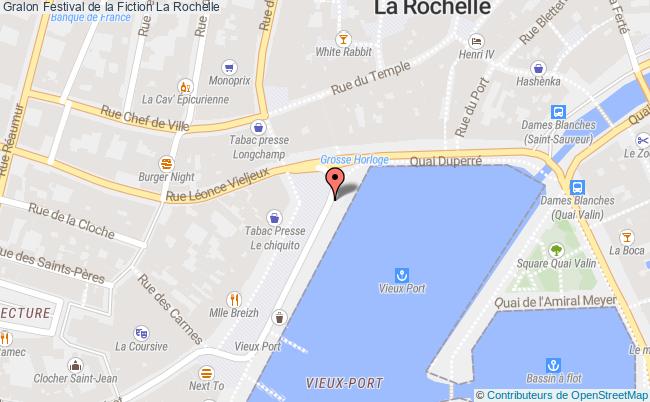 plan Festival De La Fiction La Rochelle