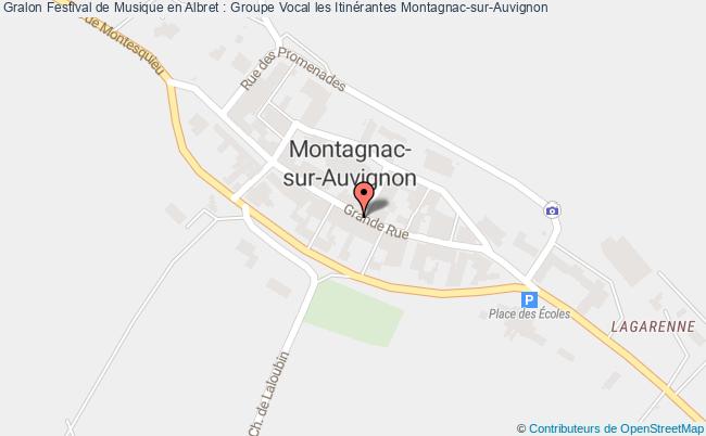 plan Festival De Musique En Albret : Groupe Vocal Les Itinérantes Montagnac-sur-Auvignon