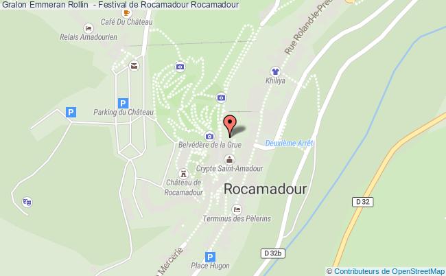 plan Festival De Rocamadour -  Emmeran Rollin  Vibrance #3 Rocamadour