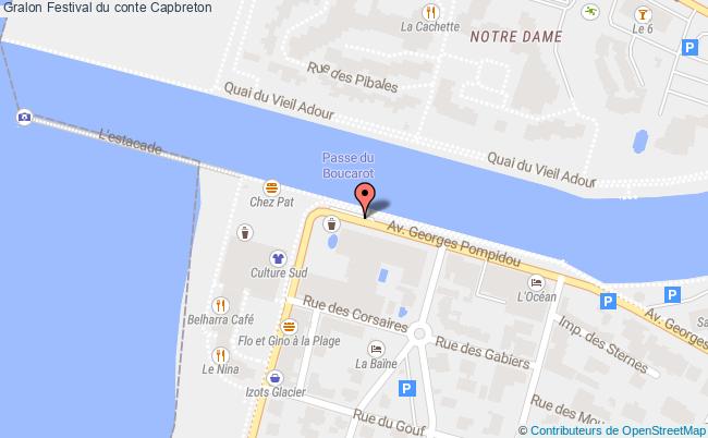 plan Festival Du Conte Capbreton