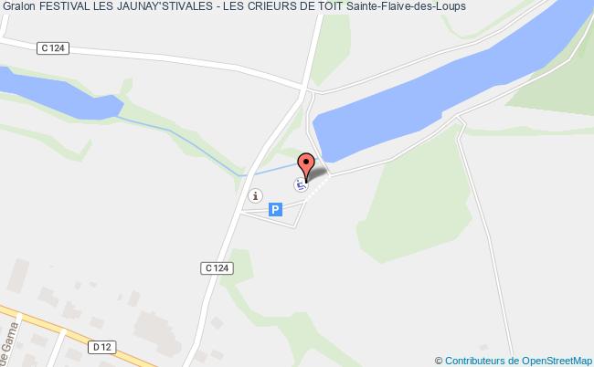 plan Festival Les Jaunay'stivales - Les Crieurs De Toit Sainte-Flaive-des-Loups