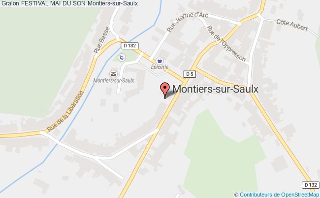 plan Festival Mai Du Son Montiers-sur-Saulx