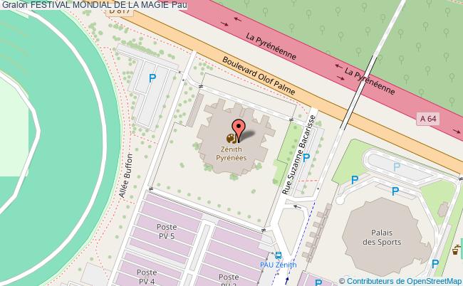 plan Festival Mondial De La Magie Pau