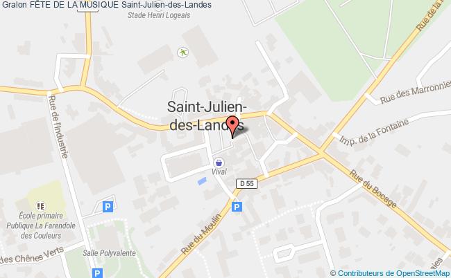 plan FÊte De La Musique Saint-Julien-des-Landes