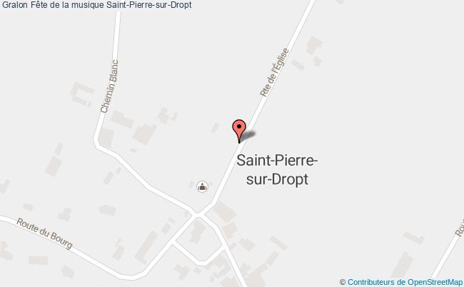 plan Fête De La Musique Saint-Pierre-sur-Dropt