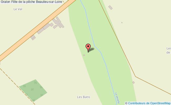 plan Fête De La Pêche Beaulieu-sur-Loire