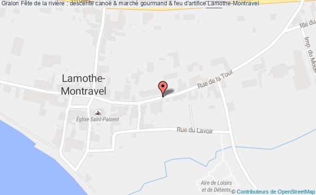 plan Fête De La Rivière : Descente Canoë & Marché Gourmand & Feu D'artifice Lamothe-Montravel