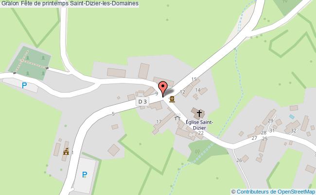 plan Fête De Printemps Saint-Dizier-les-Domaines