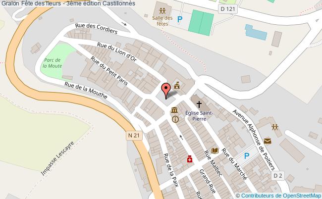 plan Fête Des Fleurs - 3ème édition Castillonnès