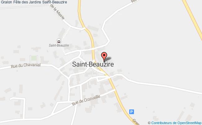 plan Fête Des Jardins Saint-Beauzire