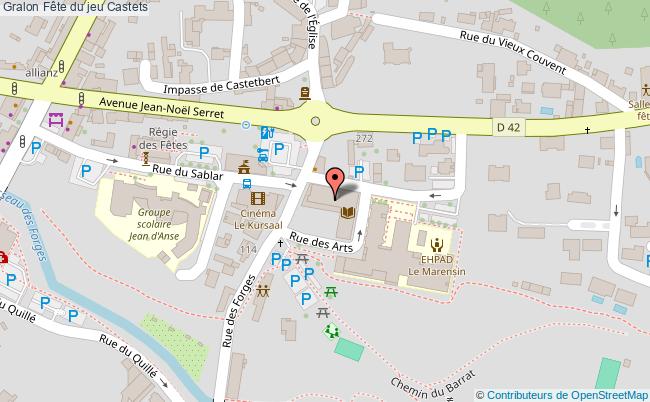 plan Fête Du Jeu Castets