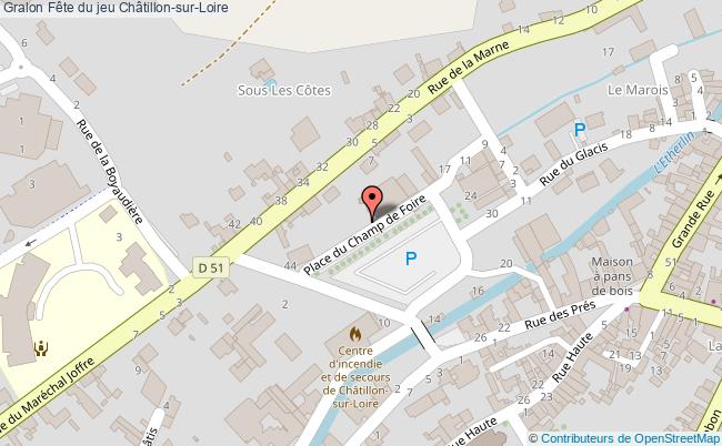 plan Fête Du Jeu Châtillon-sur-Loire